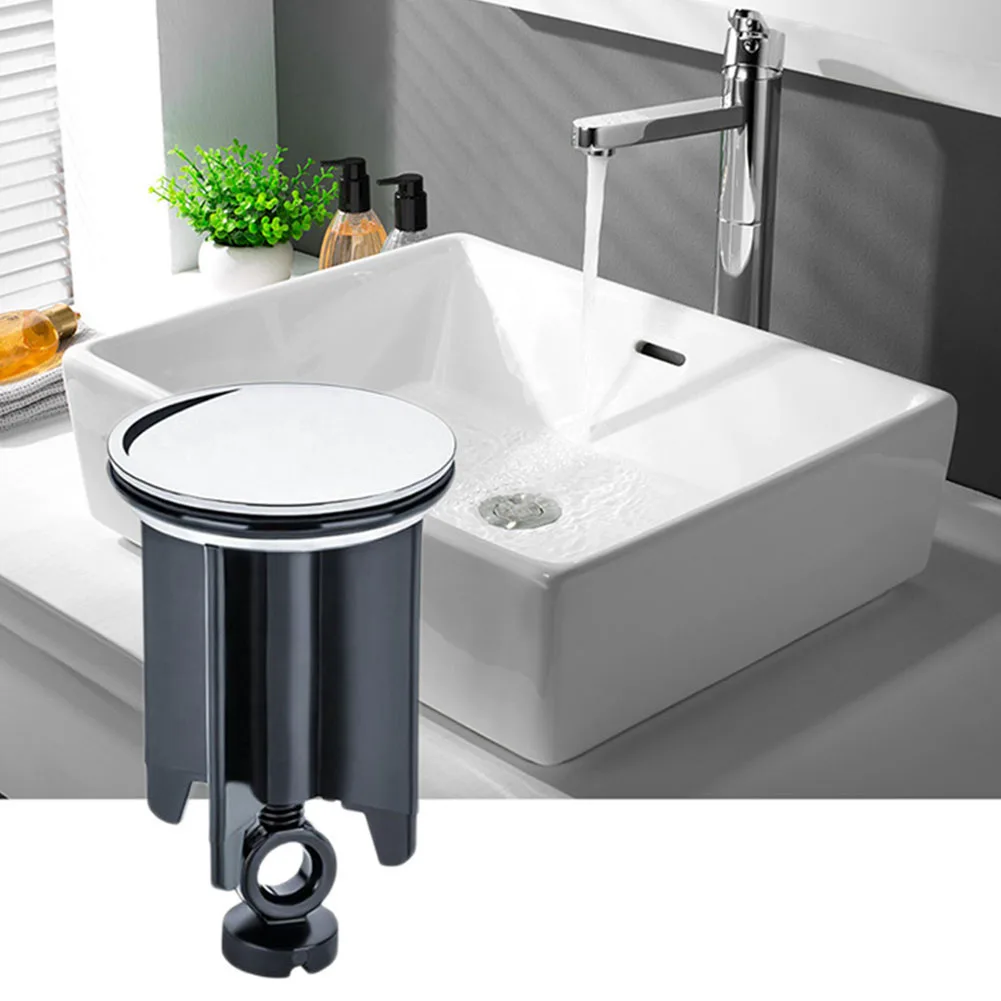 Universal Sink Plug Drain Plug Height Adjustable Sink Drain Strainer 40mm Sink Drain Stopper for Home Kitchen Bathroom