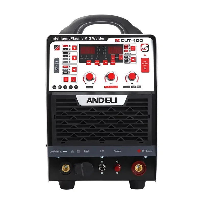 ANDELI MCUT-100 350A 385V Multifunctional Plasma Cutting Machine CUT 30mm /MIG/MMA 3 in 1 Industrial HF Cutting Machine