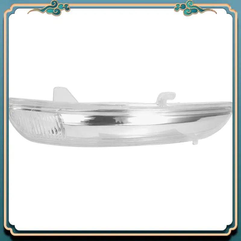 A54P-Right Side Wing Door Rear View Mirror Turn Signal Indicator Light Lens Cover 1607512680 For 208 2008-2017