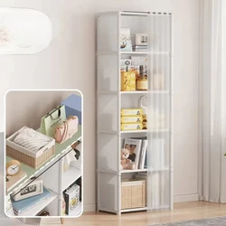 Simple Cloth Wardrobe Dustproof High Capacity Multipurpose Storage Rack Strong Load-bearing Bookshelf
