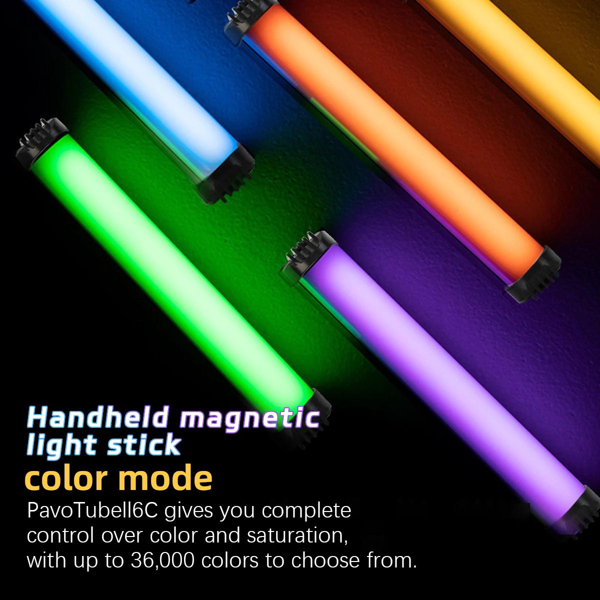 Tongkat Lampu LED Genggam Rgb Tahan Lama dengan Desain Mini Portabel Sempurna untuk Perekaman Video Vlogging dan Fotografi