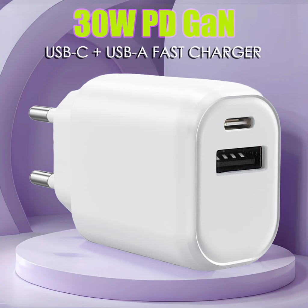 30W Usb C + A Charg… - image