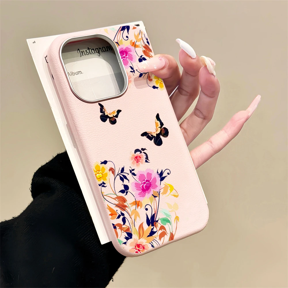Phone Cases Xiaomi 15 - Climbing Peony Butterfly Phone Case For