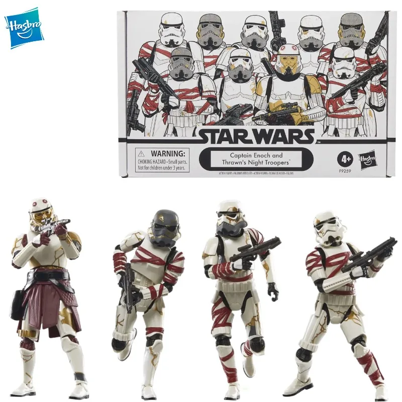 

Новая оригинальная фигурка Hasbro Star Wars, винтажная коллекция: Euno and Thrawn's Night Troopers, коллекция украшений