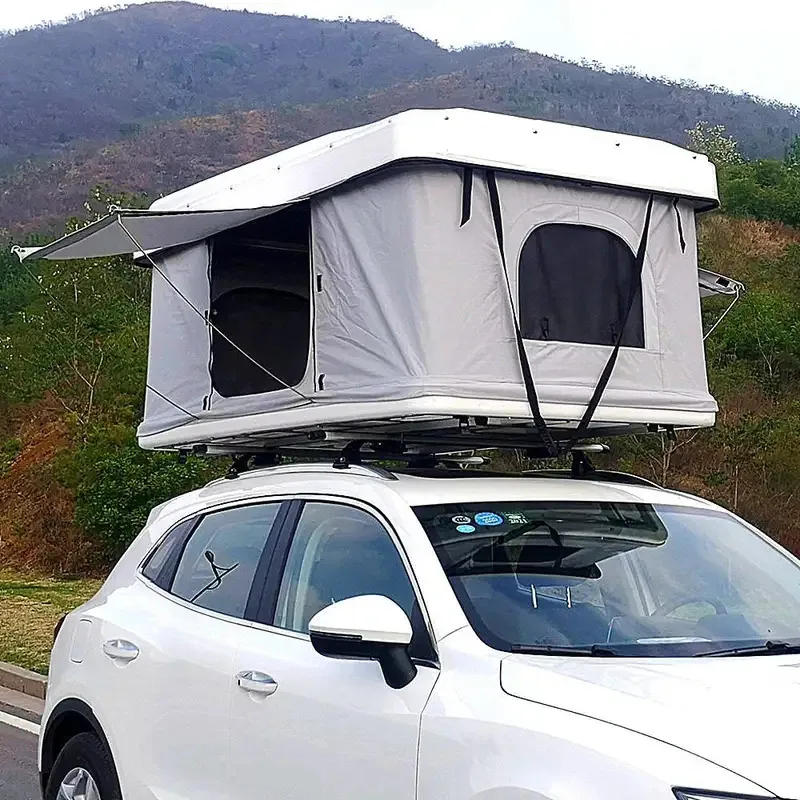 

Car Rooftop Tent Easy up Factory Cheap Large Outdoor Tent Car Camping Auto Roof Tent