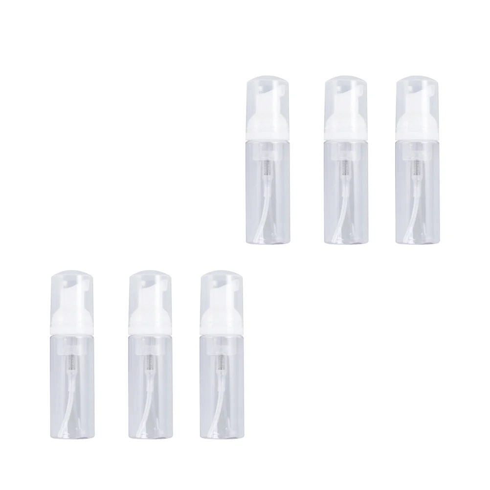 6 قطعة زجاجة مضخة رغوة المحمولة 60 مللي إعادة الملء موزع فارغ السفر غسول الشامبو الحاويات رغوة زجاجة #3