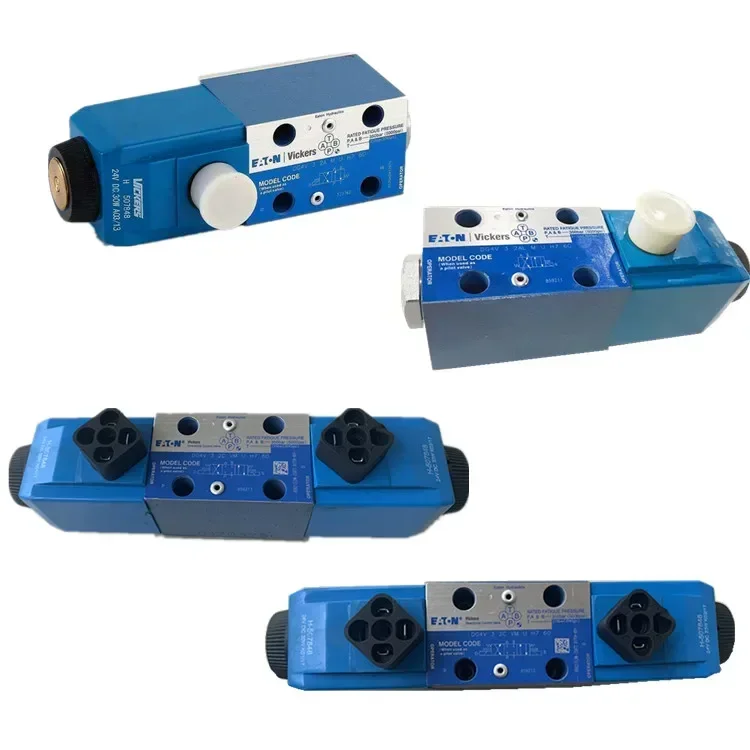 الأصلي DG4V سلسلة الصمامات الهيدروليكية DG4V-3-2A/2C/6C-M-U-H7-60 DG4V-3-2N-M-U-H7-60 صمامات الملف اللولبي الهيدروليكي #4