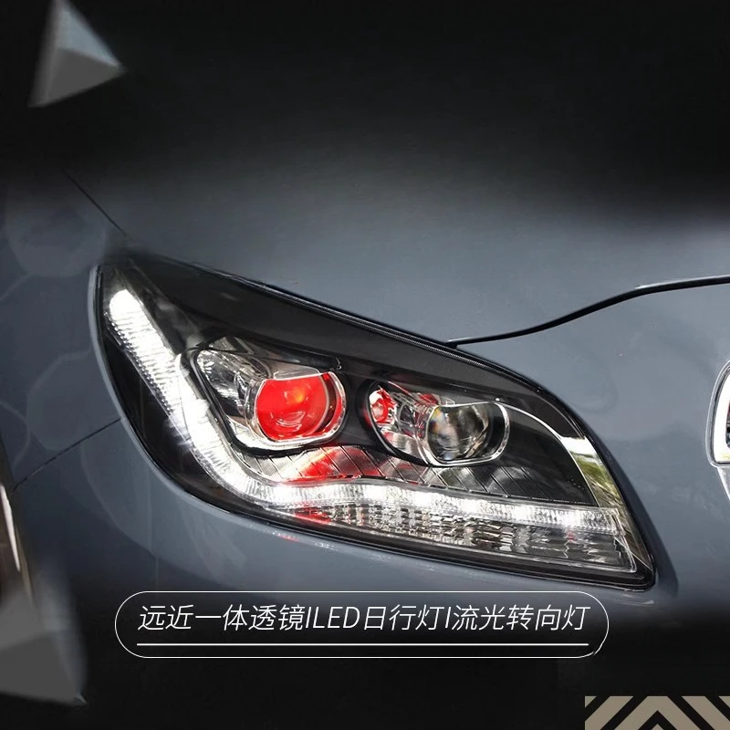 

Фара в сборе для Chevrolet Malibu 2012-2014, модифицированная, со светодиодными ДХО, динамическими поворотниками и ксеноном