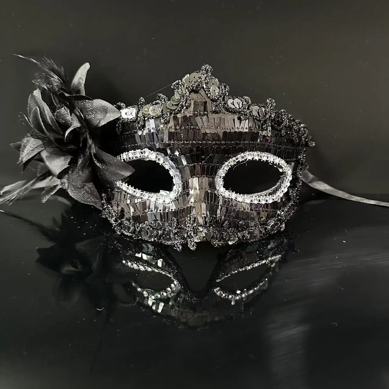 Masque pour les yeux Sexy pour femmes, bal de mascarade vénitien, robe fantaisie de fête d'halloween, accessoires de Costume, masque décoratif de fête de danse pour dames