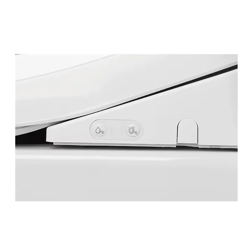 V Shape Bidet Toilet Seat with Self Cleaning Nozzle Slow Close Lid Cold Water Wash for Postpartum Care Hygiene Bathroom