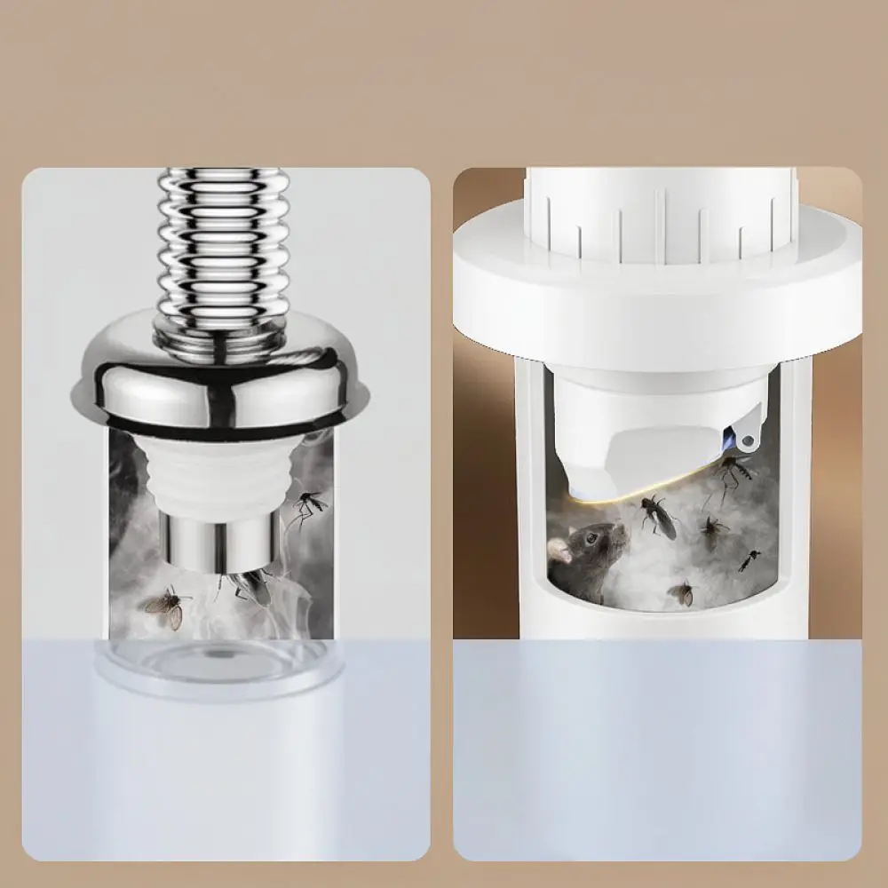 Kitchen Sink Pipe Anti Odor Sealing Ring Sewer Drain Backflow Preventer Bathroom Basin Odor Proof Plug PVC Accessory