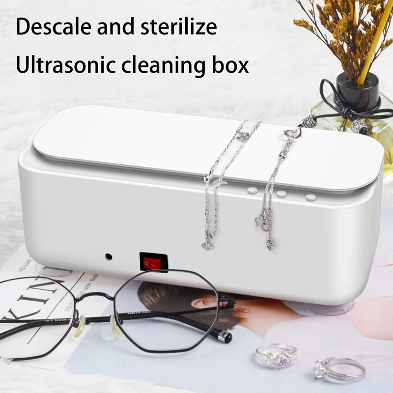 Ultrasonic Cleaning Machine 45000Hz High Frequency Vibration Wash Cleaner Washing Jewelry Glasses Watch Washing Ring