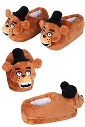 Funny Winter Plush Slippers Bear Cosplay Role Play Decor Home Warm Shoes Horror Game FNAF Accessories Adult Dress Up Party Decor