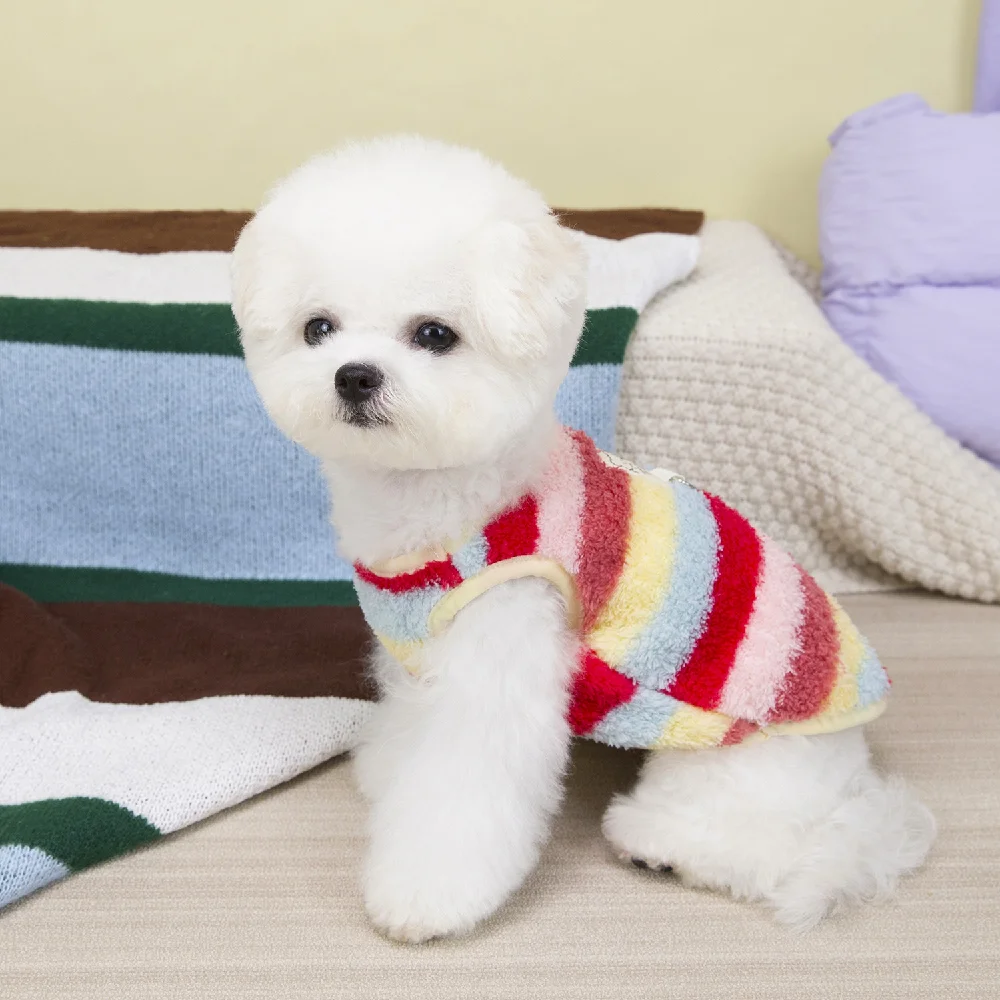 

Puppy Winter Clothes Dog Fancy Vest for Small Breeds Dogs Cat Fleece Costume Pomeranian Ropa Perro Clothing Roupa Vestido