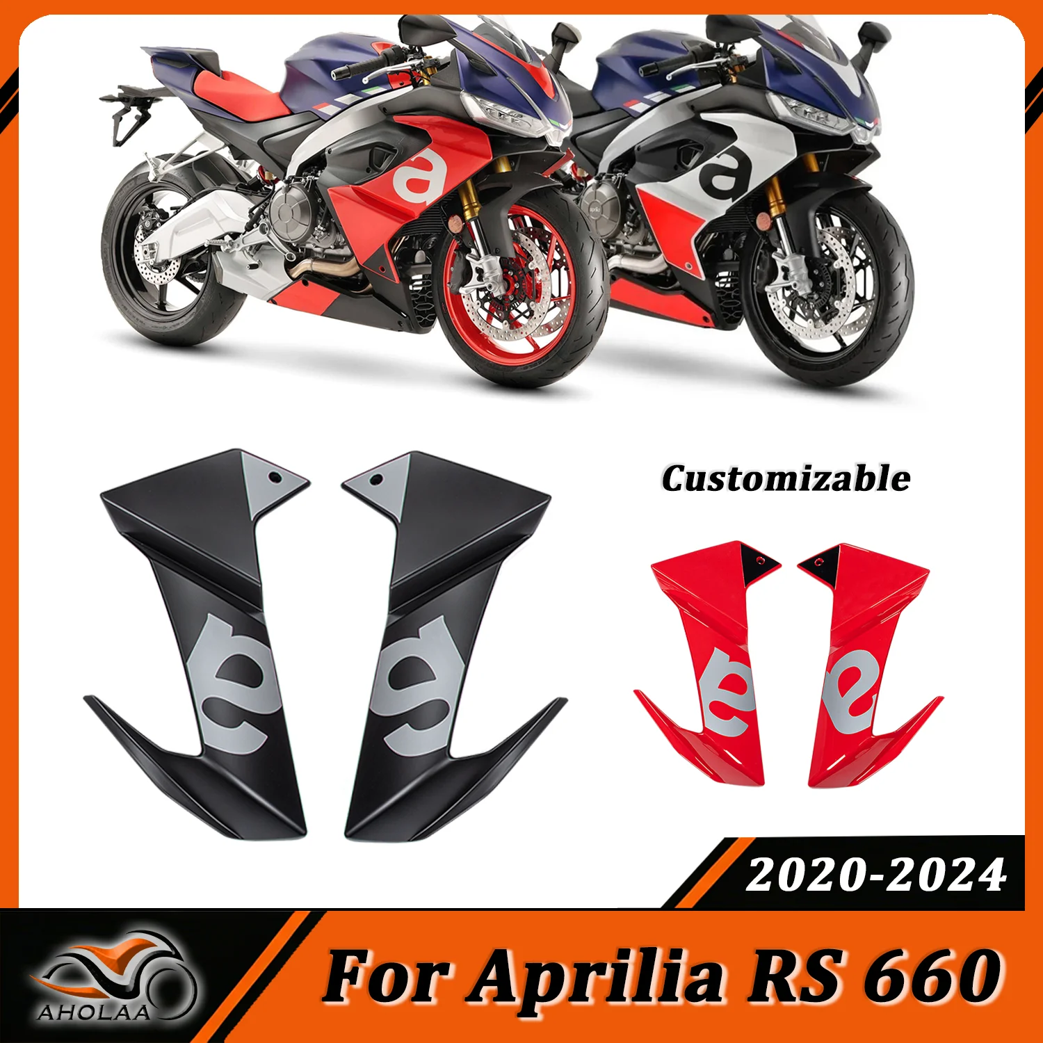 

For Aprilia RS 660 RS660 Left Right Frame Side Cover Fairing Motorcycle Accessories ABS Plastic Panel 2020 2021 2022 2023 2024