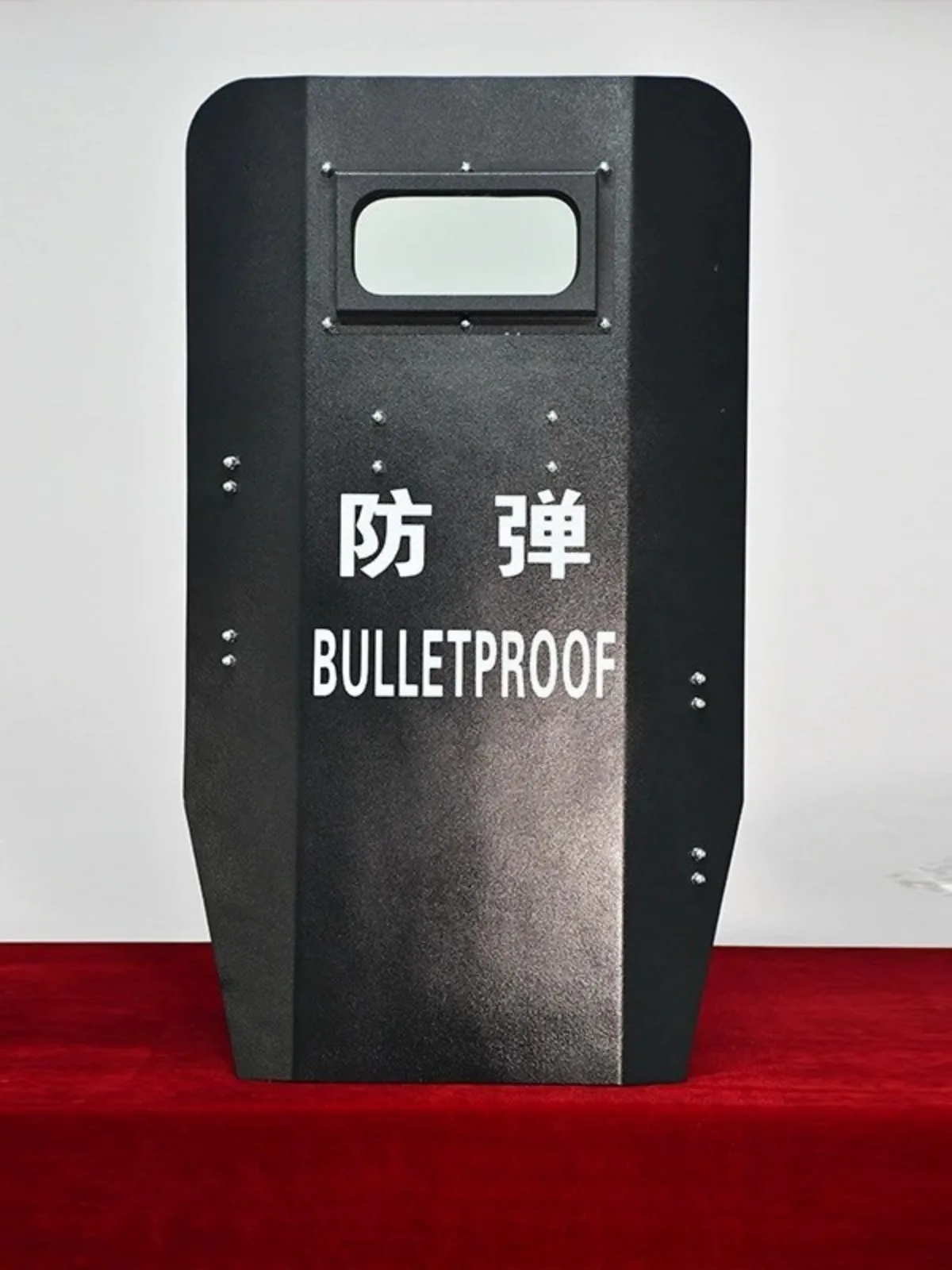 bulletproof handheld shield azul ou verde placa de aco a prova motim security escort shield nivel ga4 01