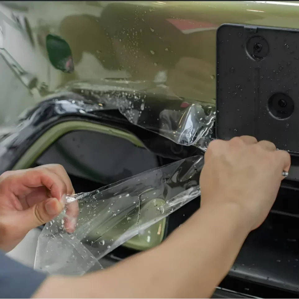 2025年ヌルブルヒルム格安フルボディPPF TPU塗装保護ステッカークリアブラ光沢車塗装保護フィルム