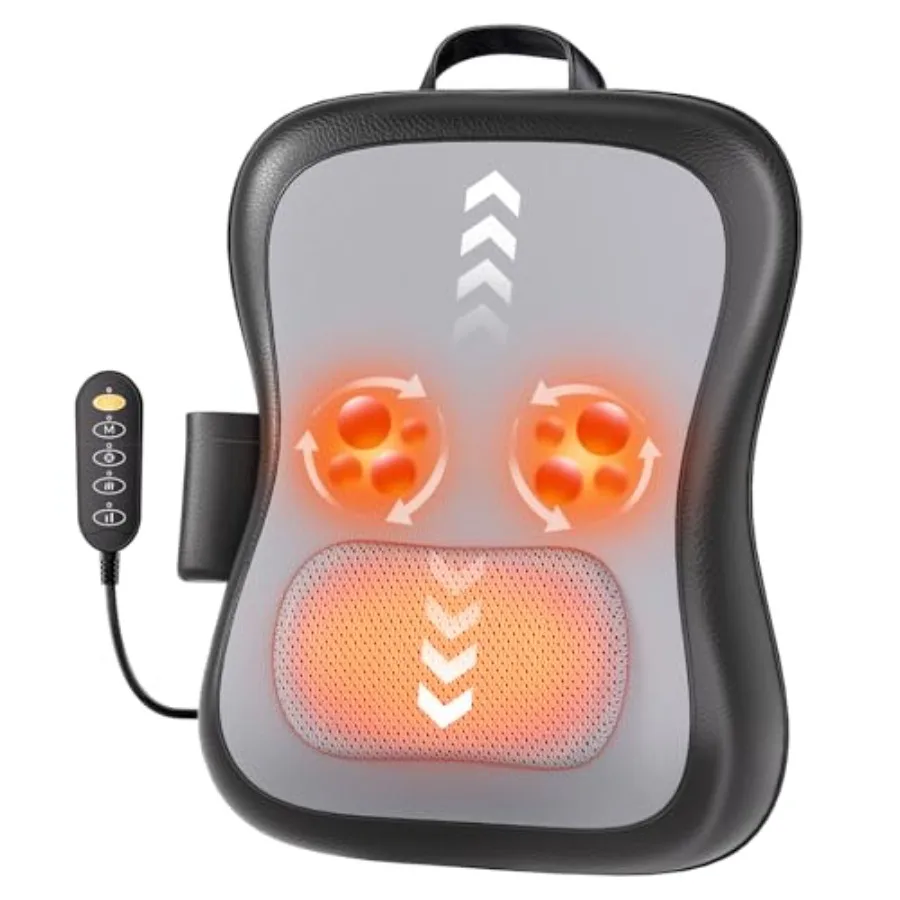 Shiatsu Back and Neck Massager with Heat