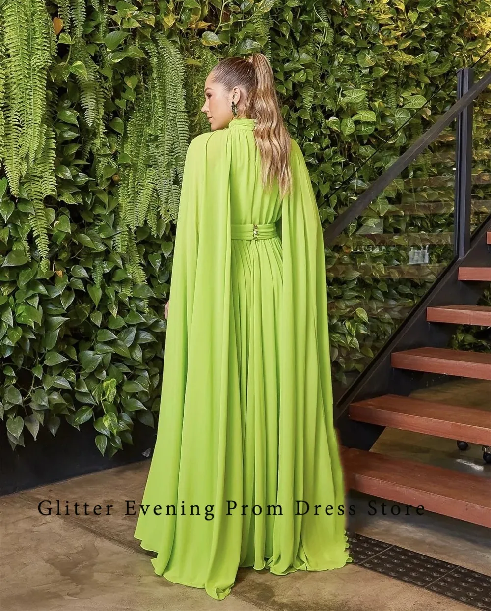 2024 Modern Fashion Prom Dresses For Women Simple A-Line Halter Chiffon With Sashes Custom Made Birthday Evening Party Dresses