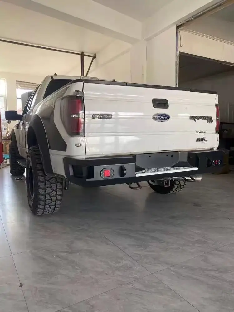 

Suitable for 09-14 F150 rear bumper, competitive model, rear bumper, off-road rear bumper modification custom