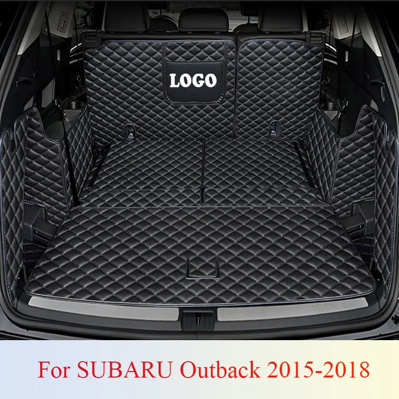 

Custom Waterproof Car Trunk Mat AUTO Tail Boot Tray Liner Cargo Carpet Pad Protector Fit For SUBARU Outback 2015 2016-2018