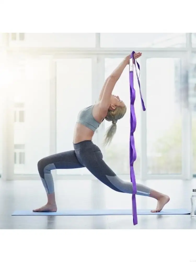 Thin Rehabilitation Belt Highlighting Multiple Cycle Plan For Safe Stretching Exercises
