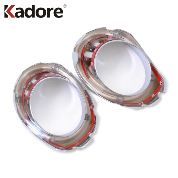 For Jetta MK5 2005 2006 2007 2008 2009 2010 Chrome Front Fog Lights Lamp Cover Trim Car Styling Exterior Accessories