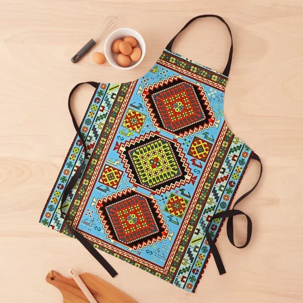 

Armenian Folk   Apron Bib For Kitchen carpenter Women Kitchen'S useful gadgets for home Apron