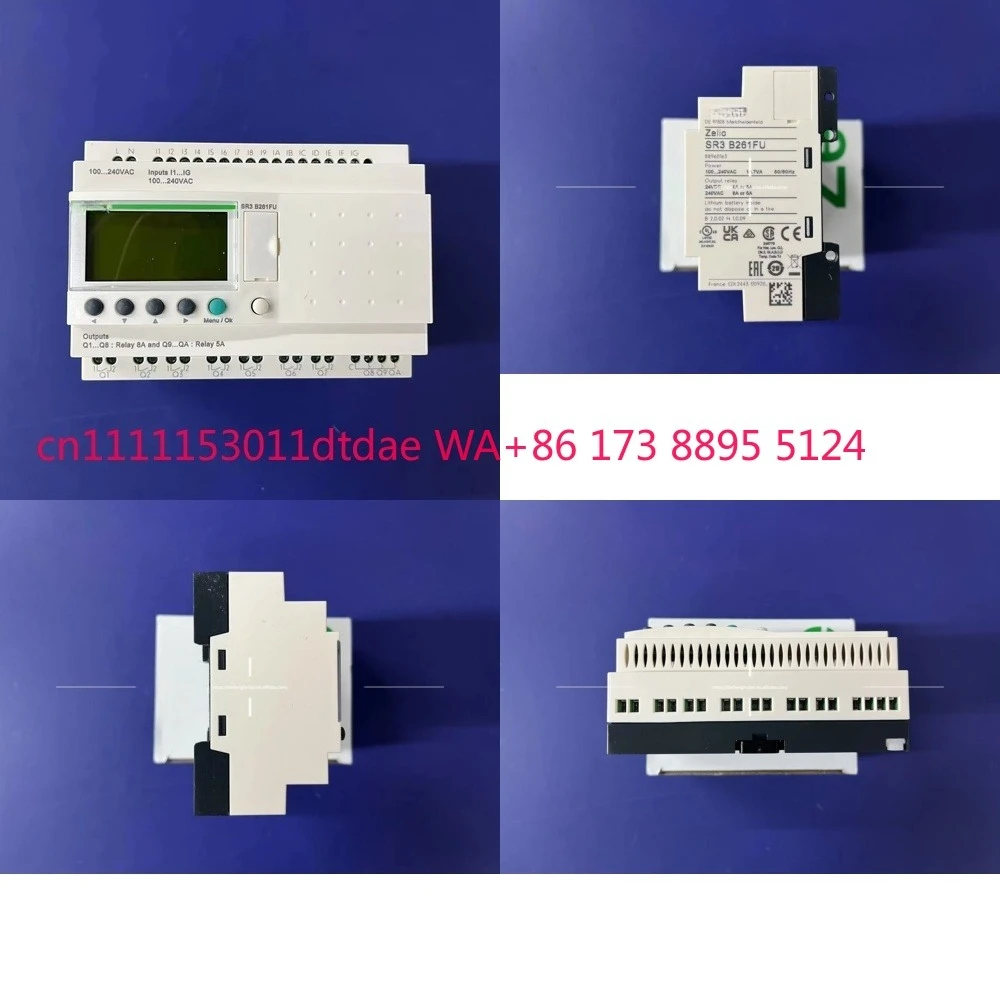 

New Original Modular Smart Relay SR3B261FU for Zelio Logic SR3 Series PLC Relay Module for Industrial Automation Control