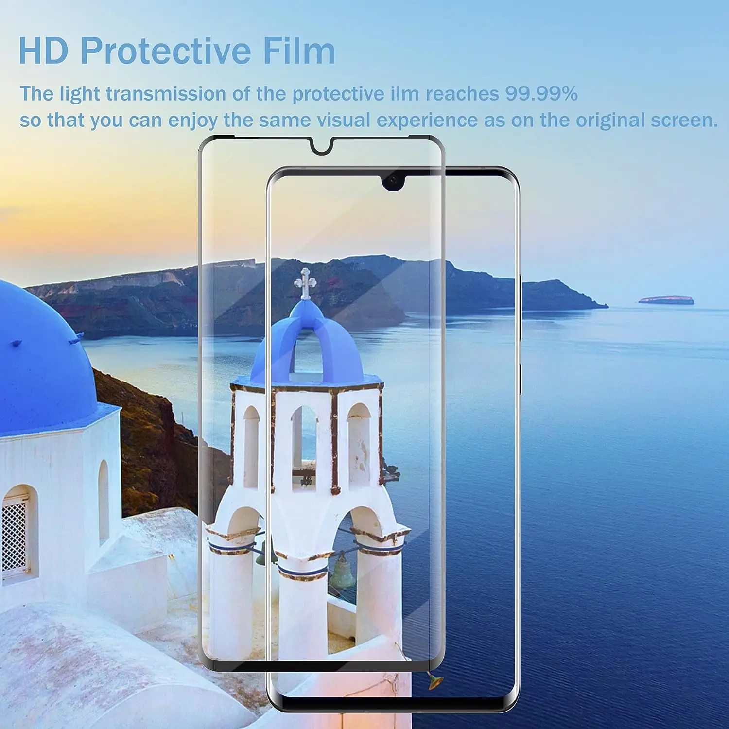 Für Huawei P30 Pro Displayschutzfolie aus gehärtetem Glas – Detail 7