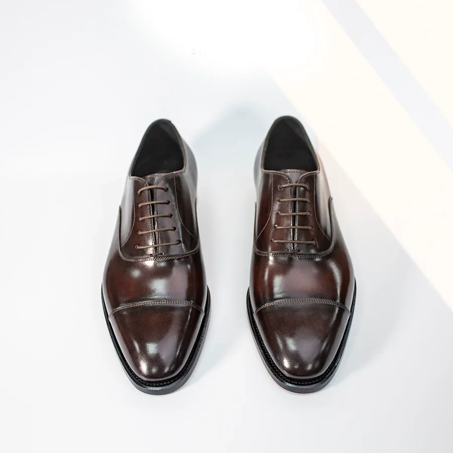 men dress shoes male cow leather shoes