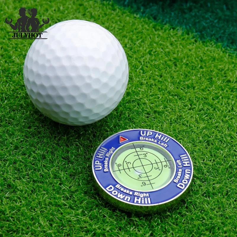 Golf Green Reader Ball Marker Level Slope Putting Alignment Aid Compact Portable Training Tool For Golf Course Practice Game