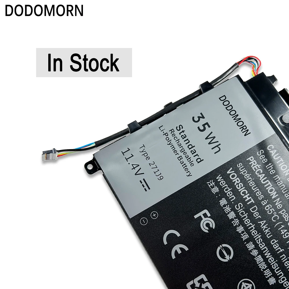 High quality 271J9  Battery For Dell Latitude 7350 7000 P58G001 GWV47 YX81V 0271J9 MN791 3WKT0