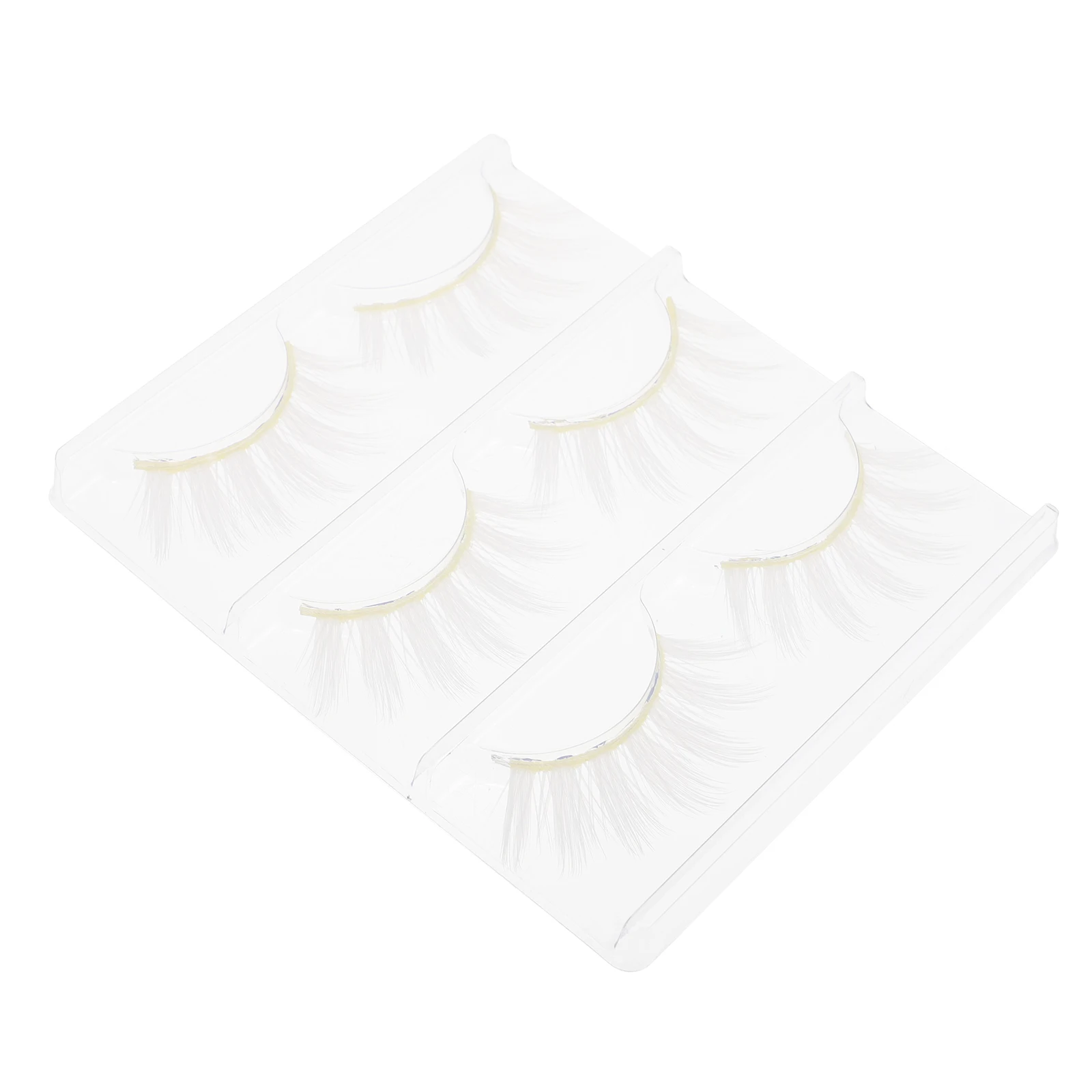 

6pcs False Eyelashes Fake Makeup Artificial Prom Extension Supplies Chemical Fiber Women Long Thick Natural Wedding Photography