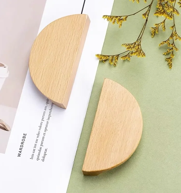 

YM Wood Kitchen Cabinet And Storage Handle Closet Cabinet Kitchen accessories Wardrobe Furniture Handles Bedroom Drawers Hardwar