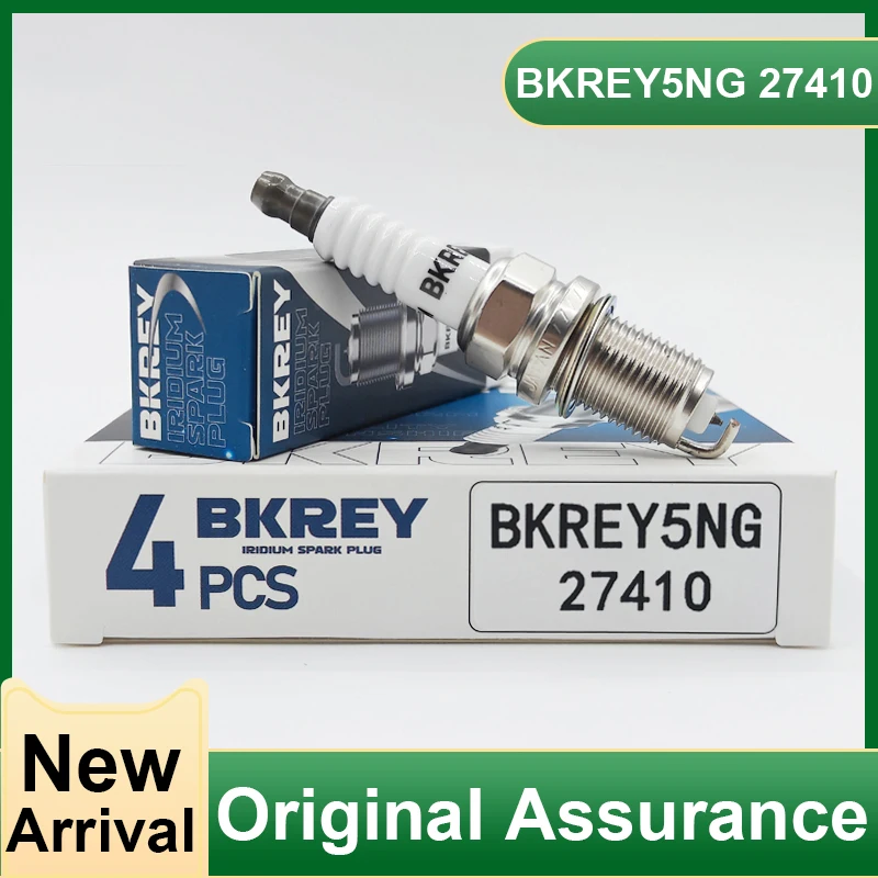 

4PCS 27410-37100 PFR5N11 Iridium Spark Plug For HYUNDAI KIA SANTA FE TIBURON SPORTAGE XG350 For BKREY5NG 27410 27410 37100