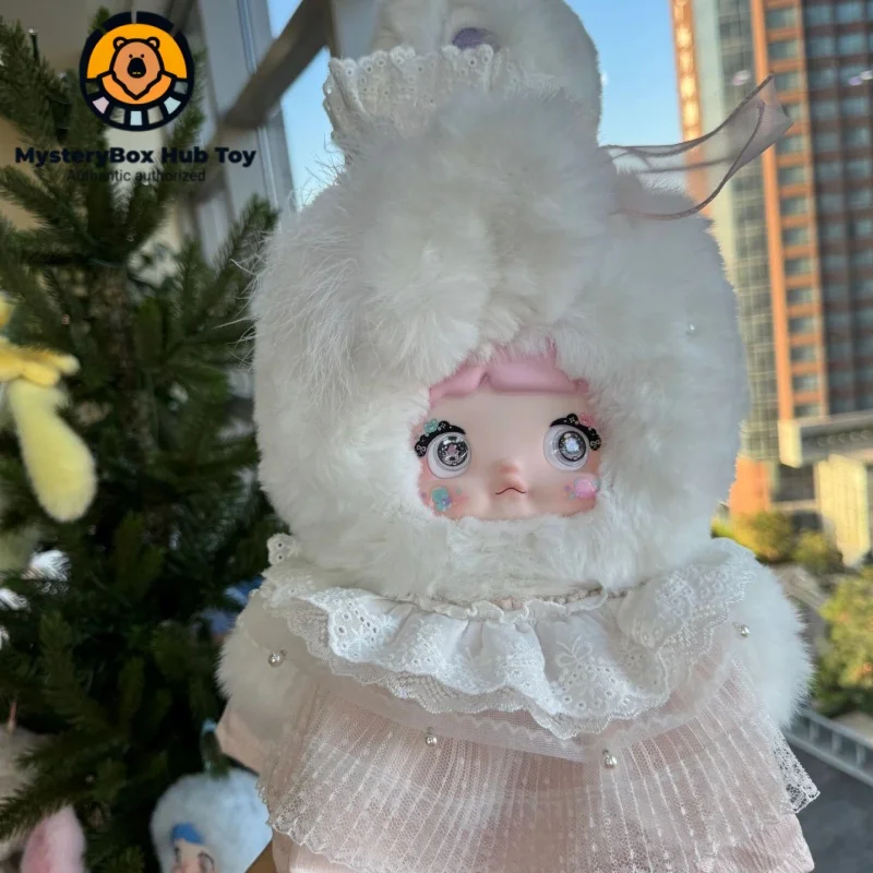 400% Nommi Goodnight Bear Series Oryginalne pudełko z niespodzianką Nommi Vinyl Doll Room Decor Collection Doll Mystery Box Toy Kawaii Girl Gift