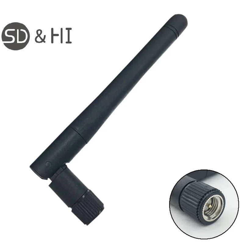 

2pcs Dual Band WIFI Antenna 10dBi 2.4G 5G 5.8G SMA Male Amplifier WLAN Router Singal Booster