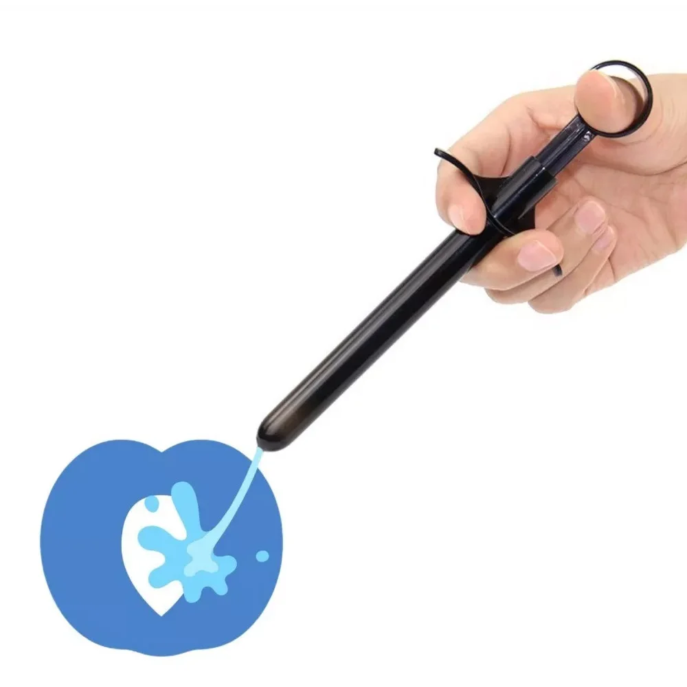 1Pc Donne Applicatore Vaginale Lubrificante Liscio Iniettore Siringa Usa E Getta Anal Cavità Nasale Applicatore Lanciatore Butt Plug