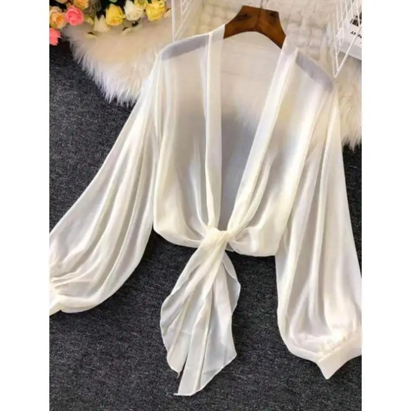 

Новый женский тонкий кардиган-кимоно с воротником-стойкой, вязаный свитер с поясом на талии, открытый кардиган, зимний