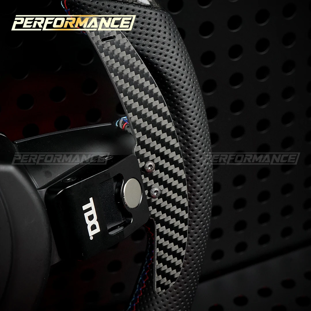 

Carbon Fiber Steering Wheel Paddle Shifters For BMW 1-4 series f20 f21 f30 f22 f80 g20 g30 g80 Magnetic attraction function