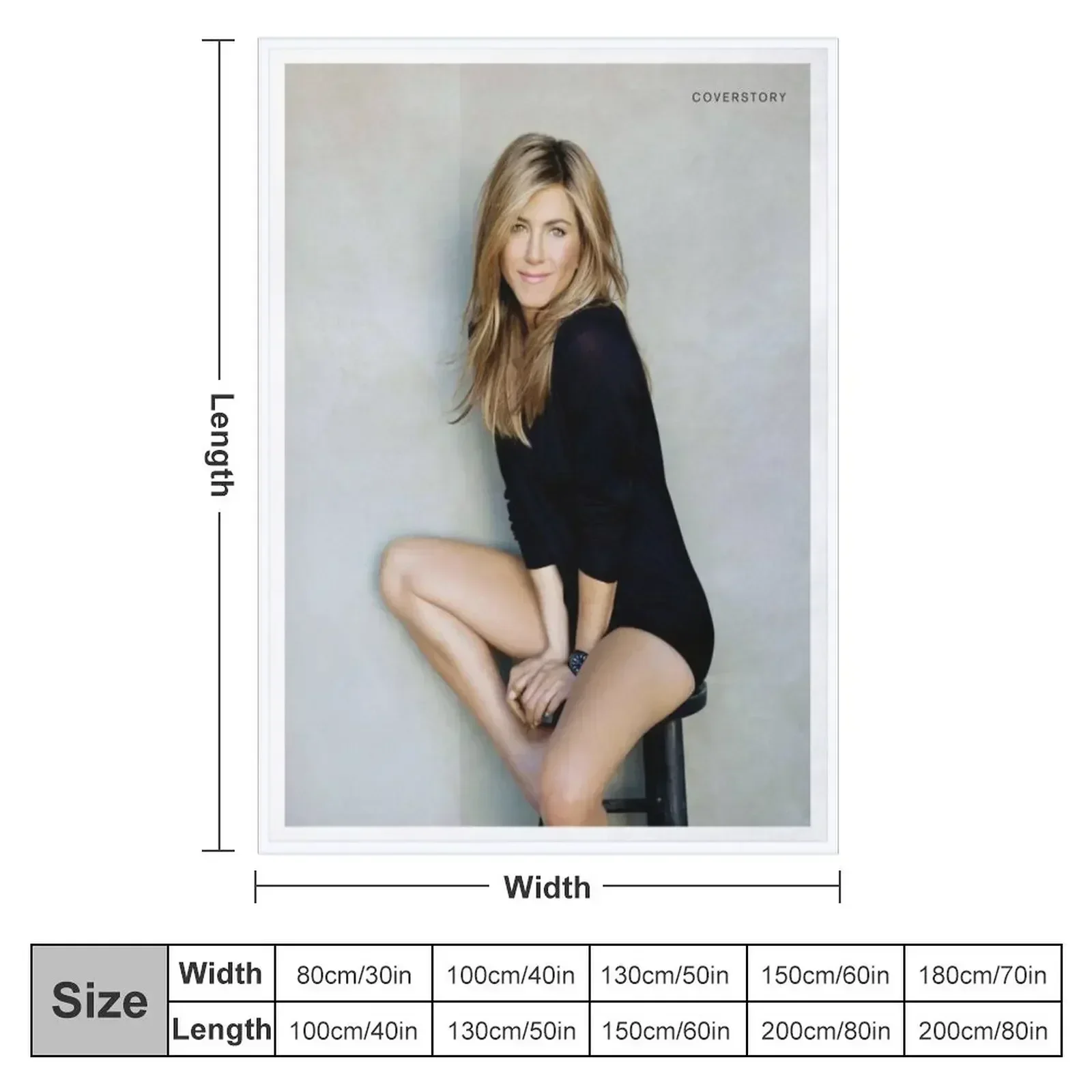 jennifer aniston 04 Throw Blanket Decorative Beds Thin Blankets