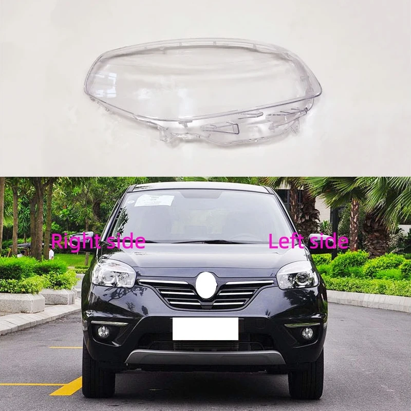 

Для Renault Koleos 2012 2013 2014 2015 2016 корпус фары крышка фары сменный абажур линзы фары стекло