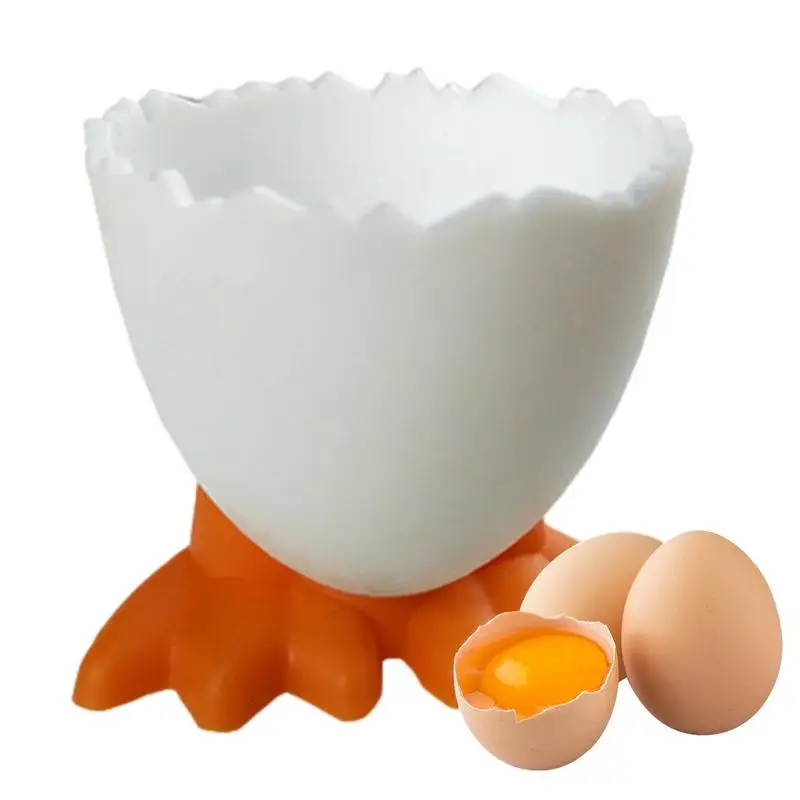 Egg Cup Stand Decorative Egg Holder Stand Chicken Feet Egg Tray Egg Stand Tool Creative Fun Cutlery for Kitchen Bakery Home