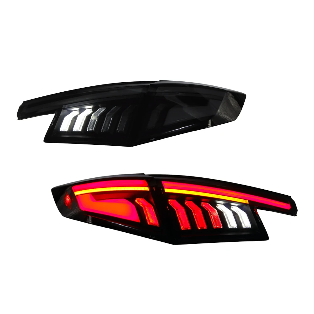 

HOSI 2023+ for Honda for Civic Type R FL5 LED Tail Light Lamp Body Kit New Condition Taillights Accessories