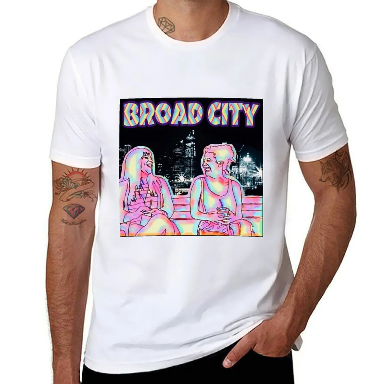 

Broad City Love T-Shirt man t shirt graphic funny t shirts cotton T-Shirt