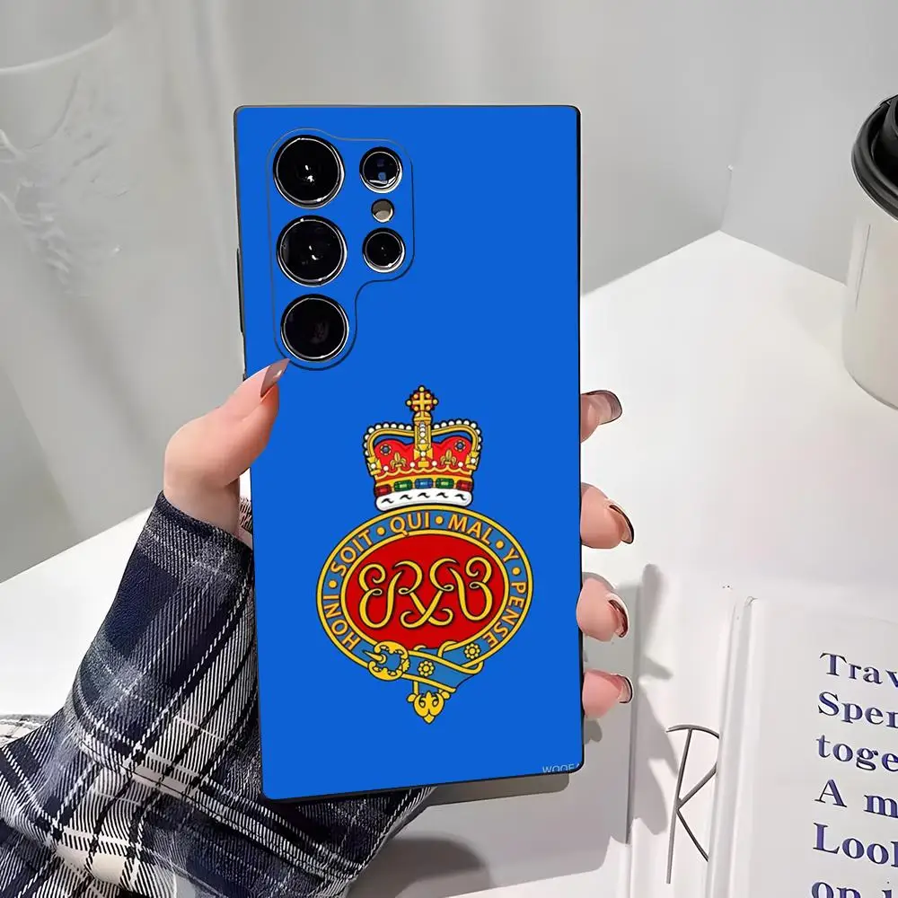 Grenadier Guards Capbadge Phone Case For Samsung S26 S25 Edge S24 S23 S22 Ultra Plus Fe A57 A37 A17 A27 5G Silicon Cover