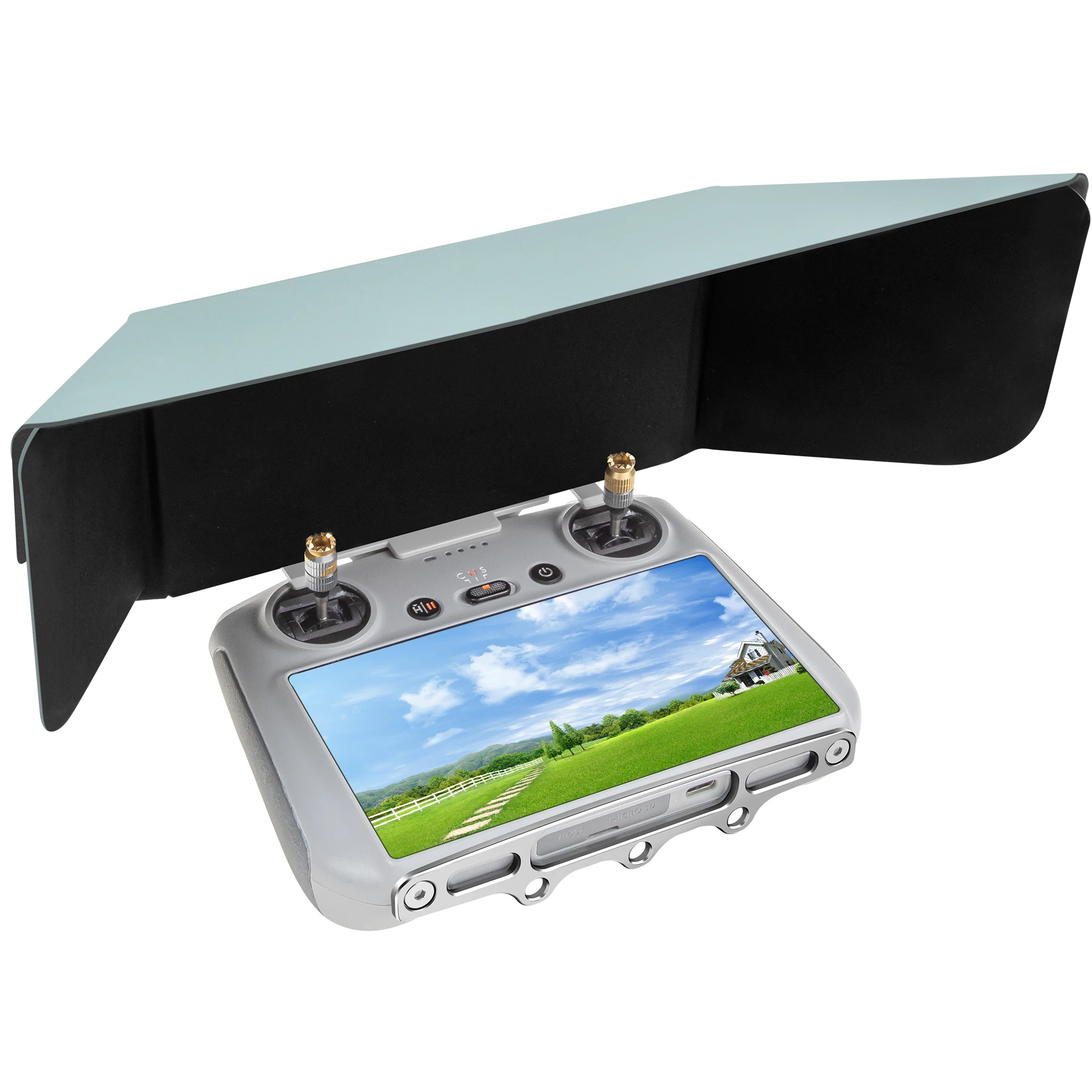 مناسبة لـ DJI RC مع غطاء تحكم عن بعد للشاشة لـ Mavic 3 Classic/Mini 3 Pro/Mini 3