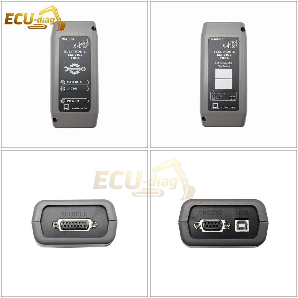 For JCB Electronic Service Master Spare parts for JCB canbus J1708 Electronic Service Excavator diagnostic scanner tool
