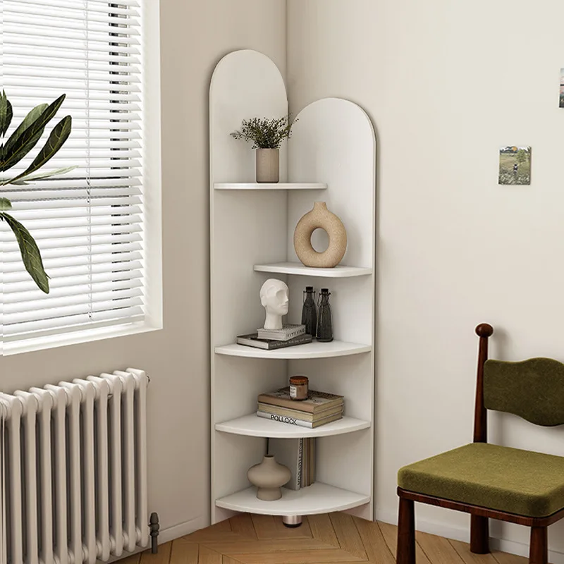 

Corner Cabinet Side Cabinet Wall Triangle Shelf Display Stand